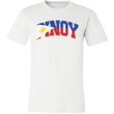 Pinoy with Flag Embedded Unisex Jersey T-Shirt